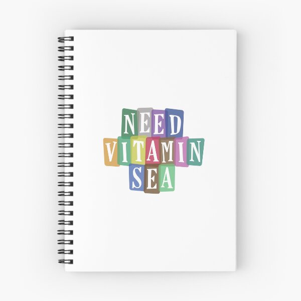 Item preview, Need Vitamin SEA - Sea Glass Lover Gifts - Beachcombing - Retro Vintage Aesthetic designed and sold by DesignByLeo.