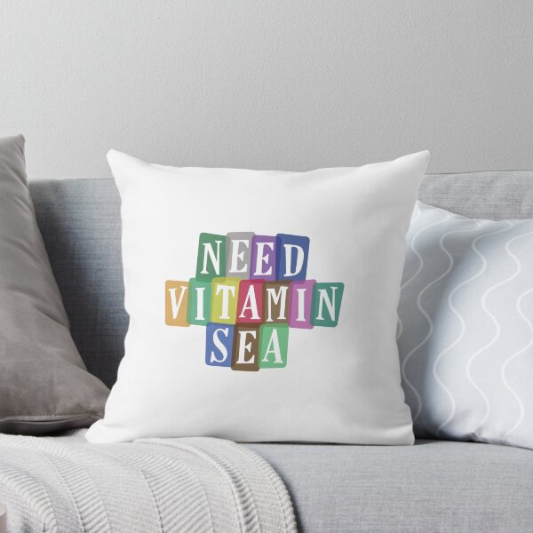 Item preview, Need Vitamin SEA - Sea Glass Lover Gifts - Beachcombing - Retro Vintage Aesthetic designed and sold by DesignByLeo.
