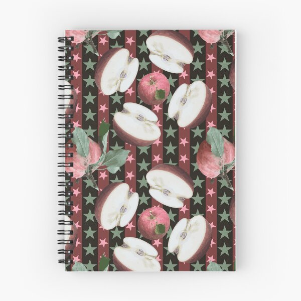Item preview, Farm Fresh Apple Halves Radials on Stars & Stripes designed and sold by Digitalmyth's Designs.
