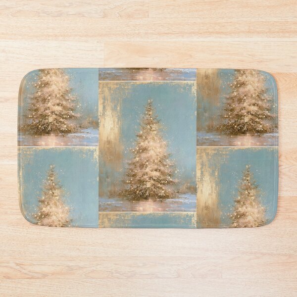 Item preview, Pastel Gilded Christmas Tree card designed and sold by MendaciousMina.
