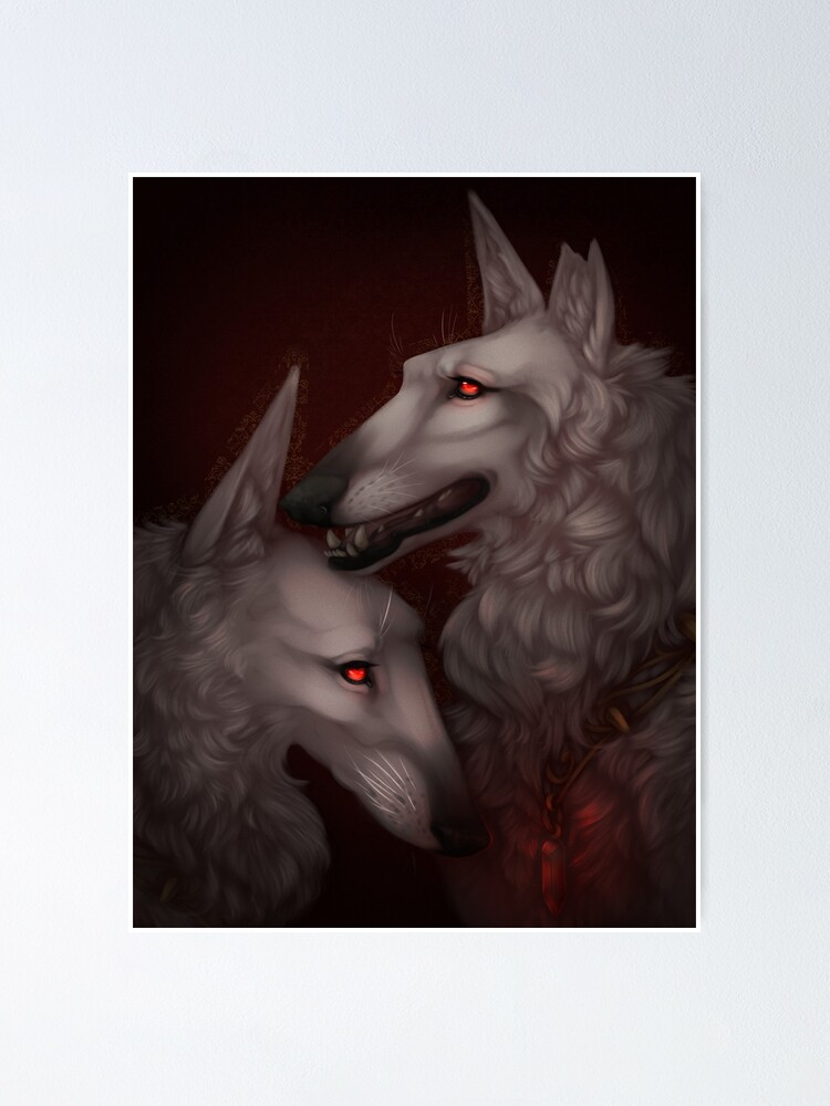 The Arcana Game Mercedes And Melchior Poster For Sale By Svturnvl