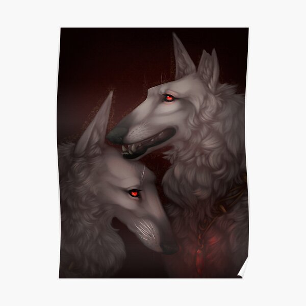 The Arcana Game Mercedes And Melchior Poster For Sale By Svturnvl