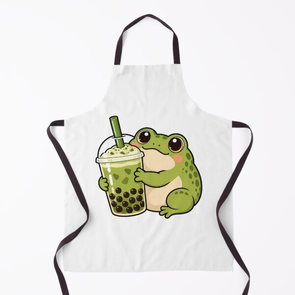 Item preview, Frog Boba Matcha Drink Tea Lover designed and sold by nortowelcomics.