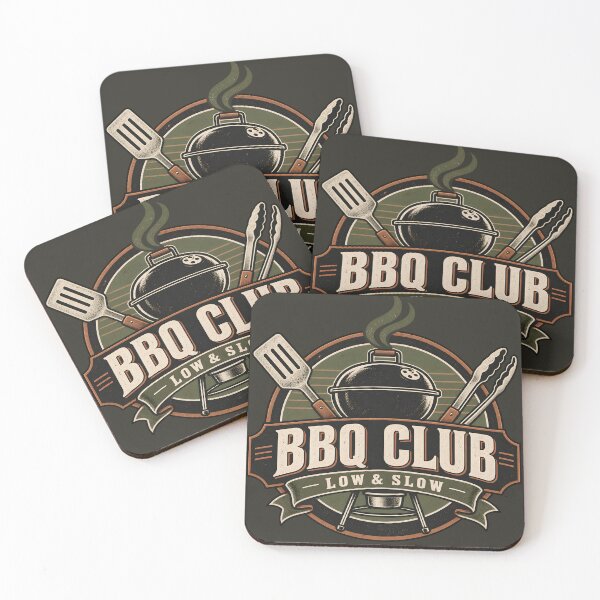 Item preview, Vintage BBQ Club Low And Slow Design designed and sold by Mostafa Studio.