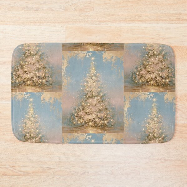 Item preview, Pastel Gilded Christmas Tree card designed and sold by MendaciousMina.