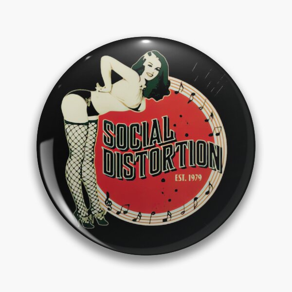 Item preview, Social Distortion Skelly Circle Punk designed and sold by RawVista.