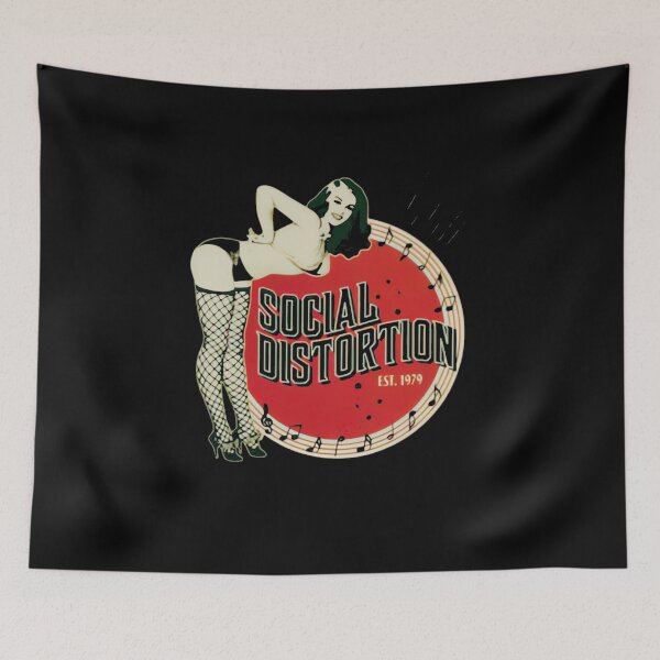 Item preview, Social Distortion Skelly Circle Punk designed and sold by RawVista.
