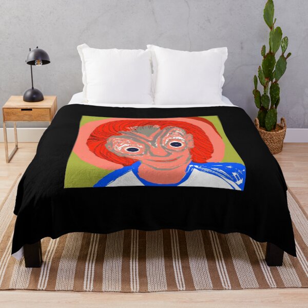 Item preview, Whimsical Portrait with Bold Colors designed and sold by TomatiLove.