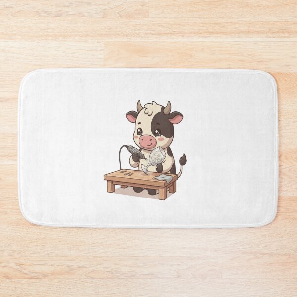 Item preview, Cute Cow Engraving Glass Goblet designed and sold by Ella_Sketch.