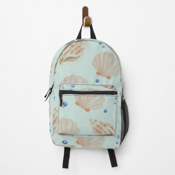Item preview, Watercolor Seashell Coastal Pattern designed and sold by SheHood.