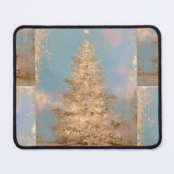 Item preview, Pastel Gilded Christmas Tree card designed and sold by MendaciousMina.