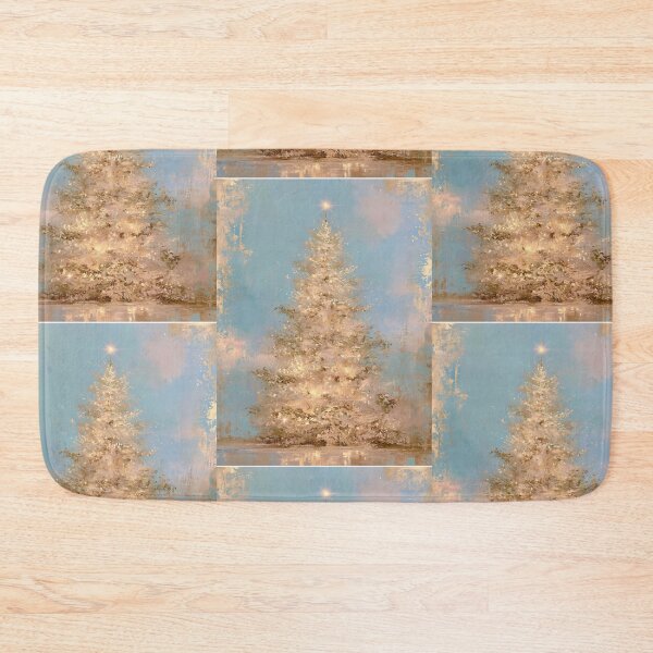 Item preview, Pastel Gilded Christmas Tree card designed and sold by MendaciousMina.