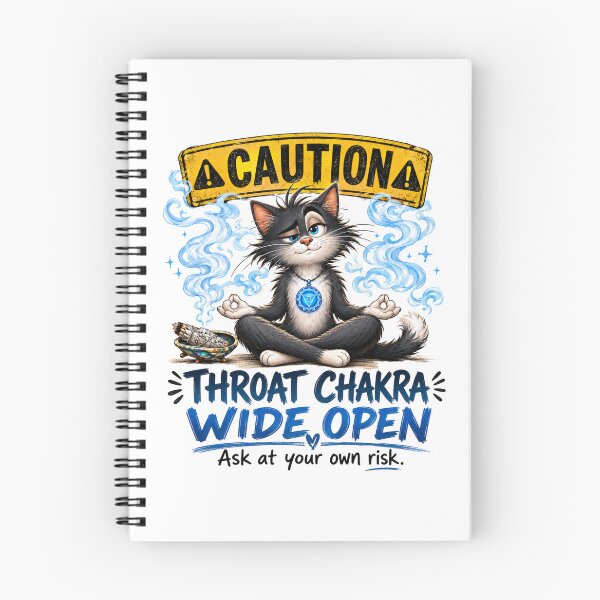 Item preview, Throat Chakra Wide Open – Funny Chakra Energy Healing Spiritual Humor designed and sold by 11-Designs.