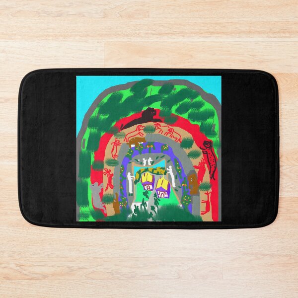 Item preview, Vibrant Cave Art Inspired Design designed and sold by TomatiLove.