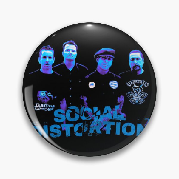 Item preview, Social Distortion Skelly Circle Punk designed and sold by RawVista.