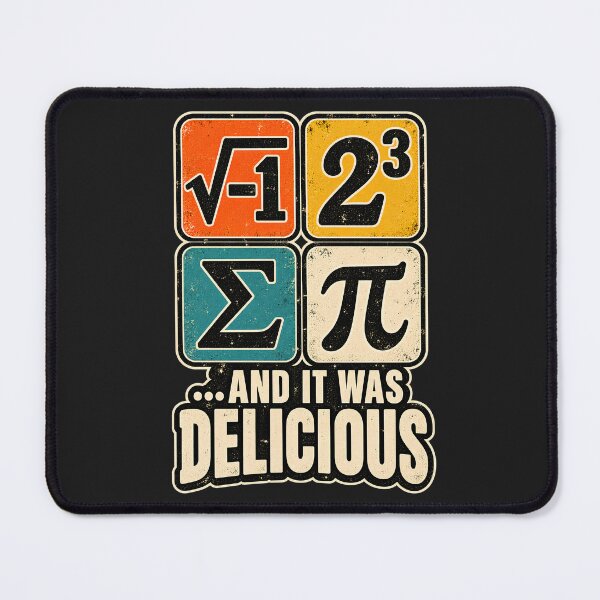 Item preview, Funny Math Teacher Pi day STEM Shirt, Geeky Graphic Tee TShirt And It Was Delicious Shirt, Math Nerd Food Pun Tee, Mathematics Teacher Gift,  designed and sold by greatmar1.