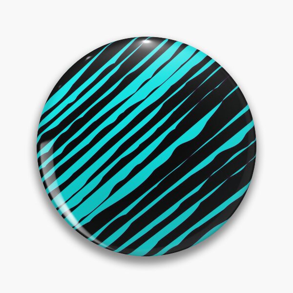 Item preview, Black and Light Blue Slanted Organic Stripe Pattern | Dark Minimal Alt Aesthetic with sky blue | Dark Feminine Y2K with light blue designed and sold by dfly-creations.