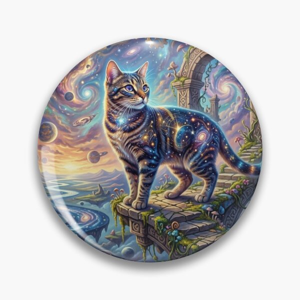 Item preview, Time, Space, Cat designed and sold by PicassosParadox.