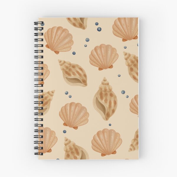 Item preview, Watercolor Seashell Coastal Pattern designed and sold by SheHood.
