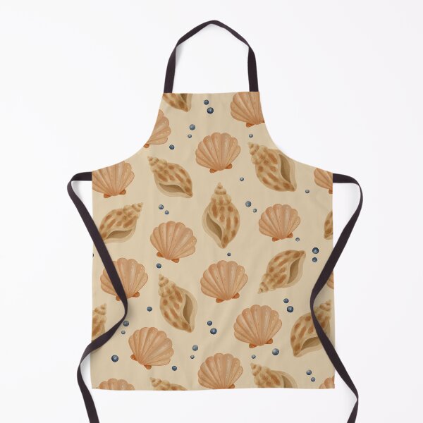 Item preview, Watercolor Seashell Coastal Pattern designed and sold by SheHood.