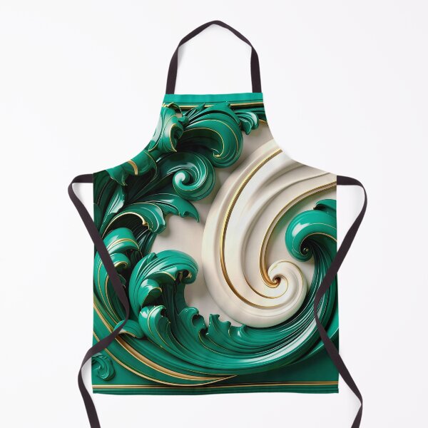 Item preview, Sculptural Jade with Gold Enamel designed and sold by Vicky Brago-Mitchell®.