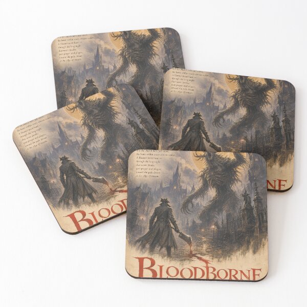 Item preview, Bloodborne - Movie Style Cover fan art designed and sold by 0verthinkerbell.