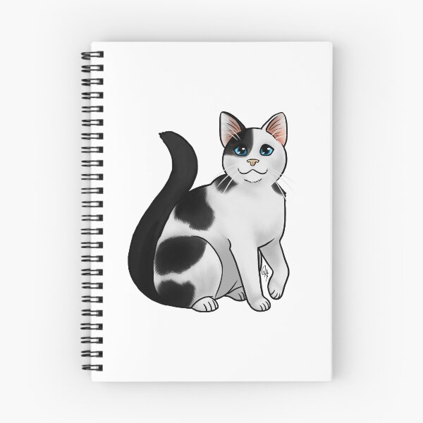 Item preview, Cat - Korean Street Cat - Black and White designed and sold by Jennifer Stolzer.