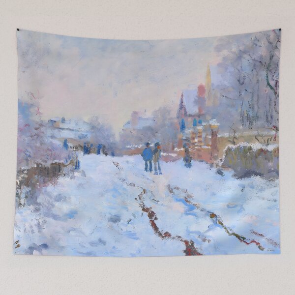 Item preview, Claude Monet - Christmas in Argenteuil designed and sold by Jon-Baran.