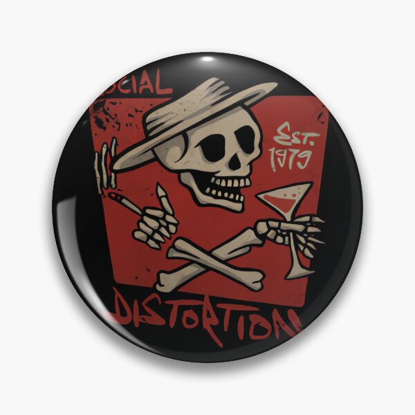 Item preview, Social Distortion Skelly Circle Punk designed and sold by RawVista.