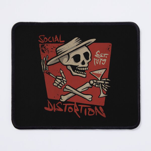 Artikelvorschau, Social Distortion Skelly Circle Punk entworfen und verkauft von RawVista.