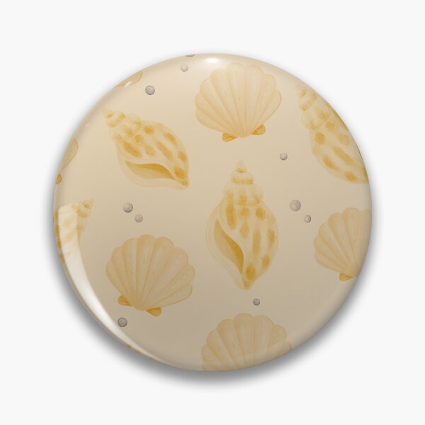 Item preview, Watercolor Seashell Coastal Pattern designed and sold by SheHood.