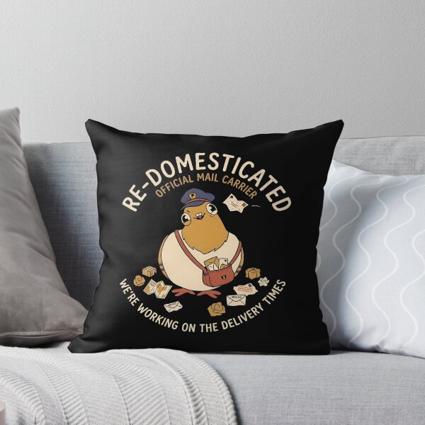 Item preview, Warning Pigeon Re-Domesticated Mail Carrier designed and sold by MasonLoxton.