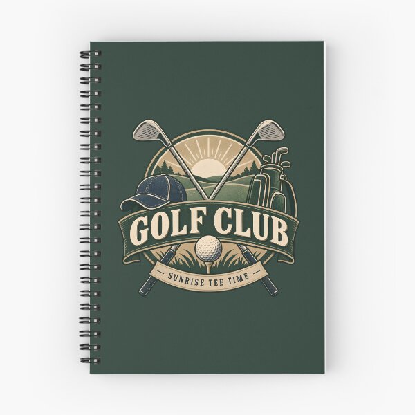 Item preview, Vintage Golf Club Sunrise Tee Design designed and sold by Mostafa Studio.