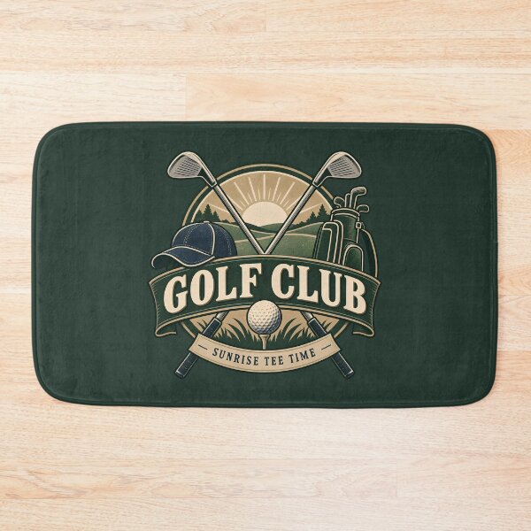 Item preview, Vintage Golf Club Sunrise Tee Design designed and sold by Mostafa Studio.