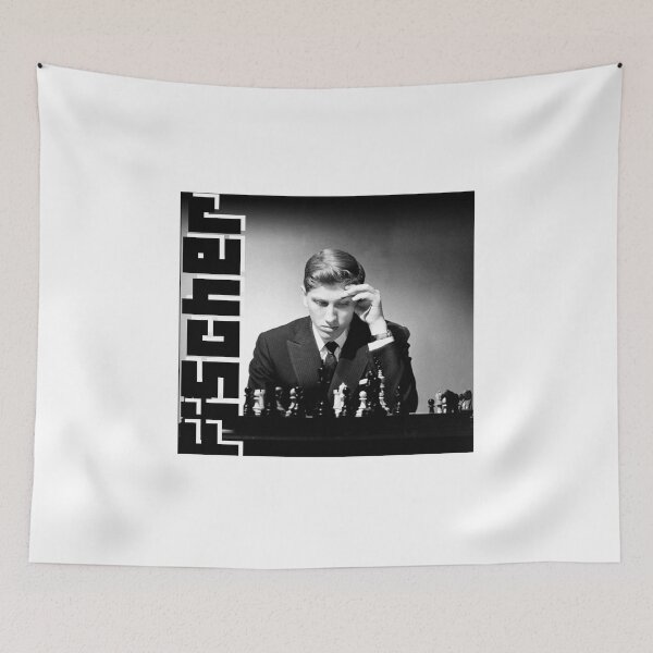 Item preview, Bobby Fisher Chess T-Shirt products Grandmaster designed and sold by prvocisla.