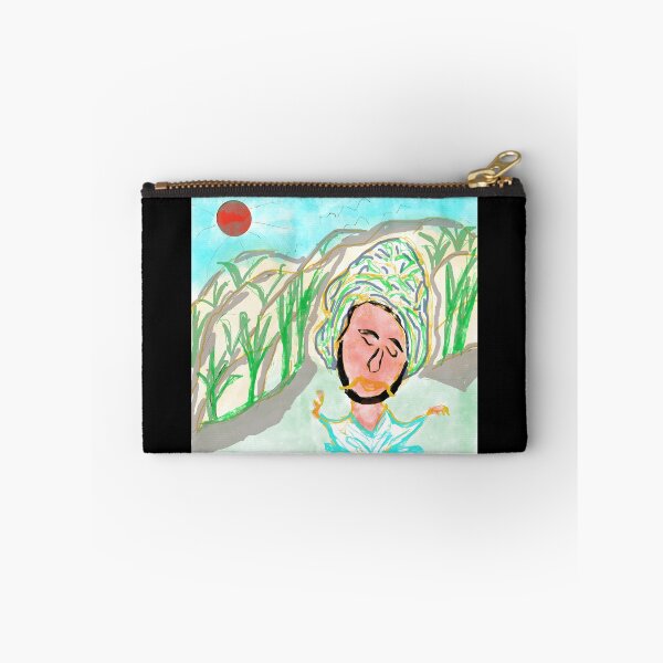 Item preview, Serene Landscape with Meditative Figure designed and sold by TomatiLove.