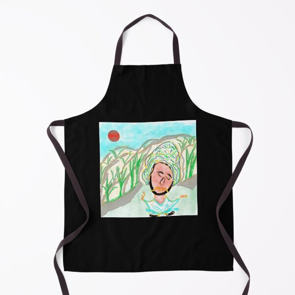 Item preview, Serene Landscape with Meditative Figure designed and sold by TomatiLove.