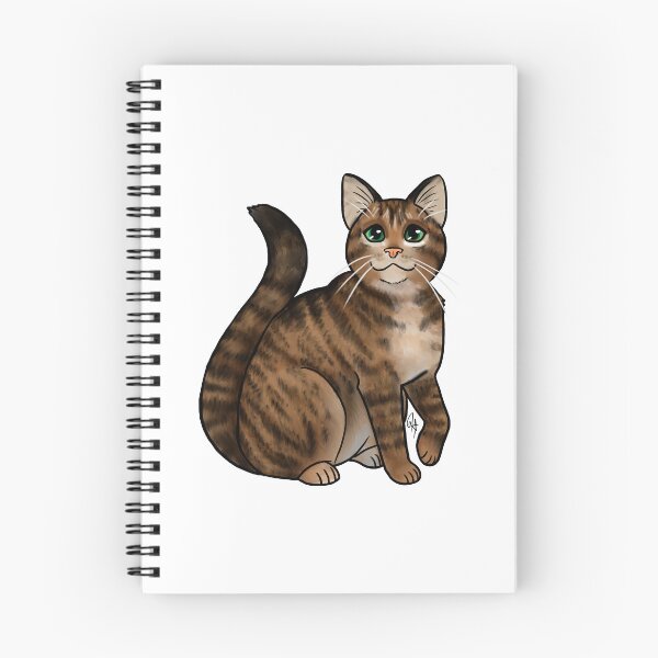 Item preview, Cat - Korean Street Cat - Brown Tabby designed and sold by Jennifer Stolzer.