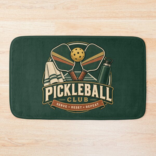 Item preview, Vintage Pickleball Club Retro Sports Design designed and sold by Mostafa Studio.