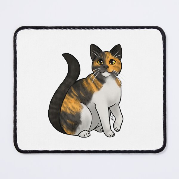 Item preview, Cat - Korean Street Cat - Calico Tabby designed and sold by Jennifer Stolzer.