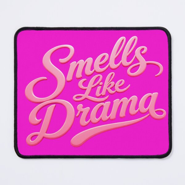 Item preview, Smells Like Drama – Funny Sassy Quote, Minimalist Typography, Bold Aesthetic designed and sold by Jandedan.