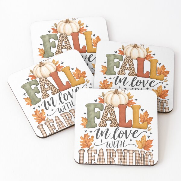Item preview, Fall in Love with Learning Fall Teacher Autumn Teacher Back to School Teacher designed and sold by VGAfanatic.