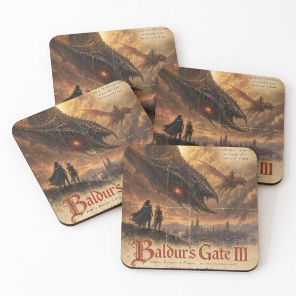 Item preview, Baldurs Gate 3 Essential Vintage Movie Style designed and sold by 0verthinkerbell.