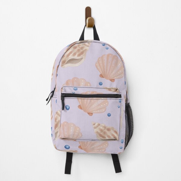 Item preview, Watercolor Seashell Coastal Pattern designed and sold by SheHood.