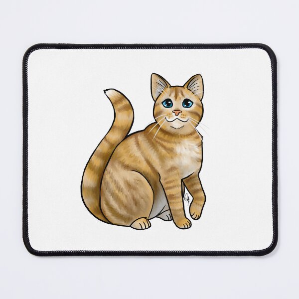Item preview, Cat - Korean Street Cat - Orange Tabby designed and sold by Jennifer Stolzer.