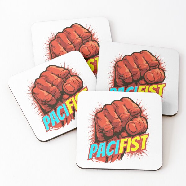 Item preview, PaciFIST – Peace, But Make It Angry | Ironic Protest & Anti-Violence Humor designed and sold by Ignorant-Artist.