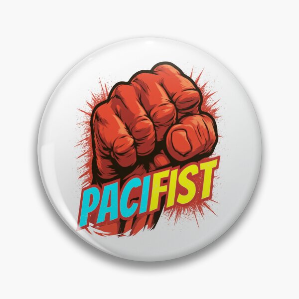 Item preview, PaciFIST – Peace, But Make It Angry | Ironic Protest & Anti-Violence Humor designed and sold by Ignorant-Artist.