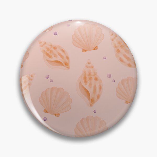 Item preview, Watercolor Seashell Coastal Pattern designed and sold by SheHood.