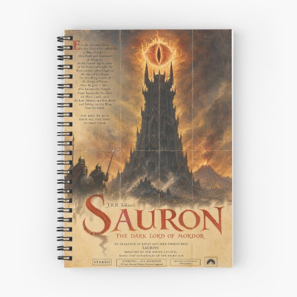 Item preview, Sauron Middle Earth Essential Vintage Movie Style designed and sold by 0verthinkerbell.
