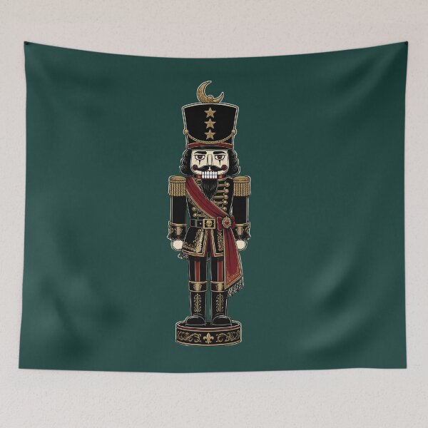 Item preview, Gothic Nutcracker Toy Soldier Christmas Art designed and sold by Fun2Fentastic.